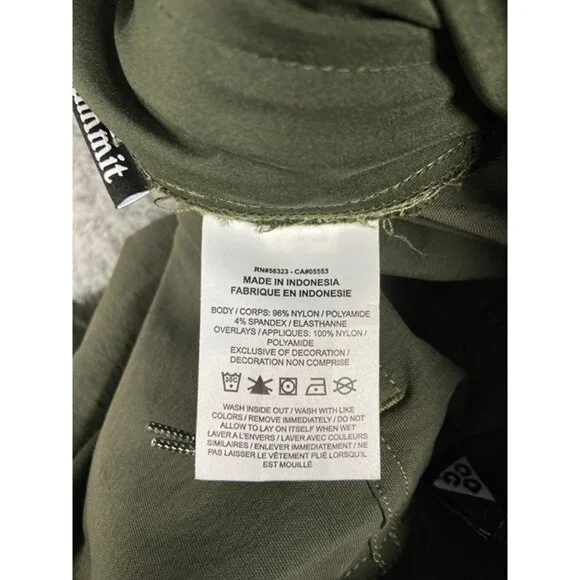 Nike ACG Smith Summit Convertible Cargo Pants SZ Small TALL Men Olive FN0428-355